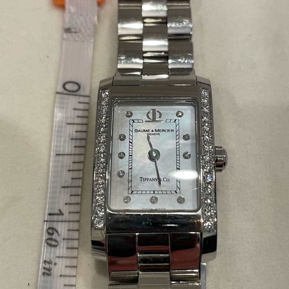 Tiffany & Co./Baume & Mercier Diamond Watch - Picture 9 of 12